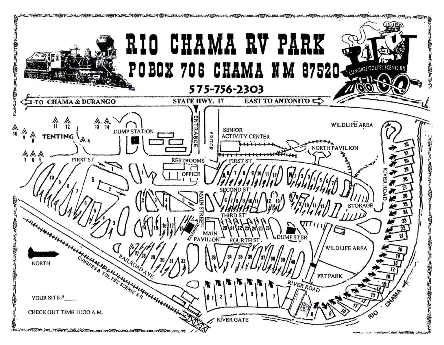 Rio Chama RV Park Map Unmarked 1536x1194 